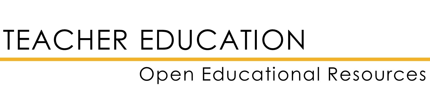 Teacher Education Open Educational Resources