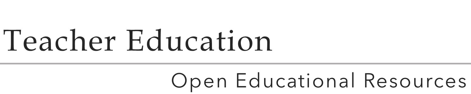 Teacher Education Open Educational Resources