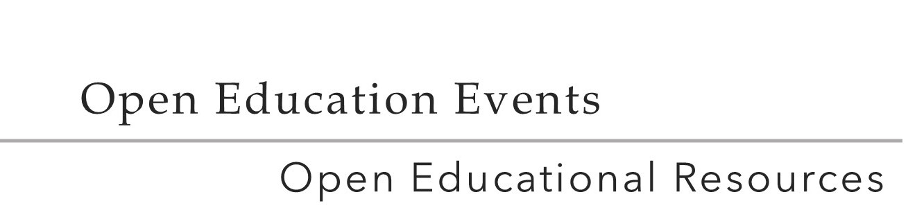 Open Education Events