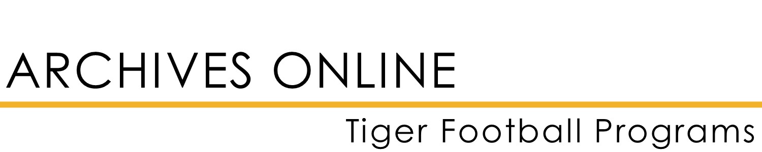 Tiger Football Programs