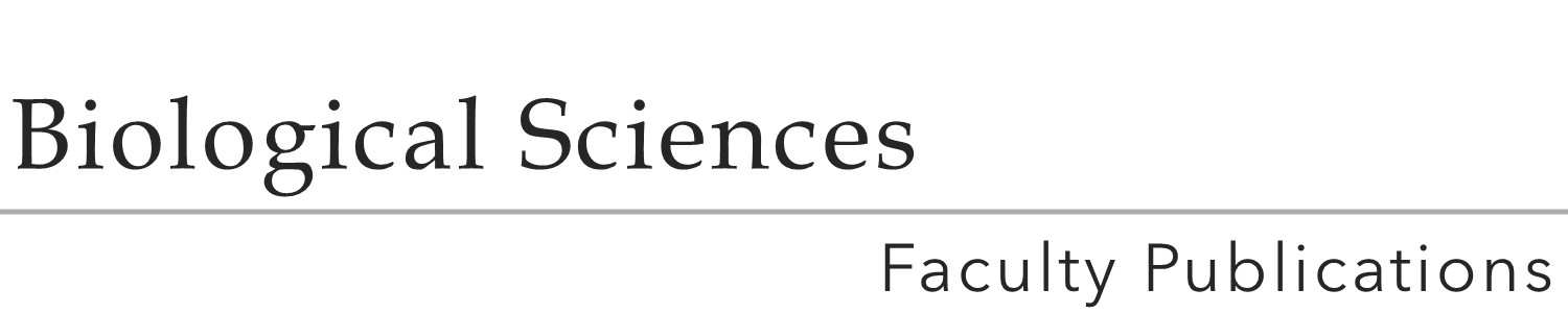 Biological Sciences Faculty Publications
