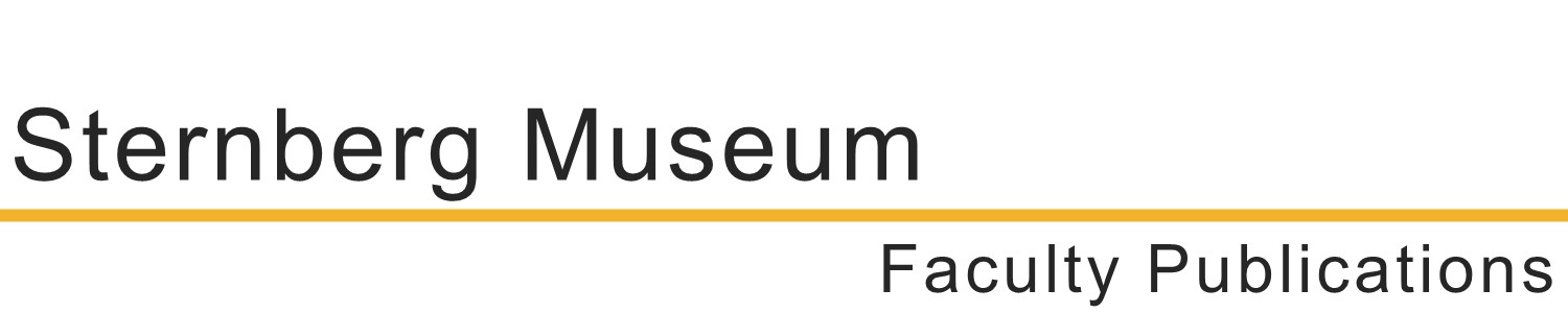 Sternberg Museum of Natural History Faculty Publications