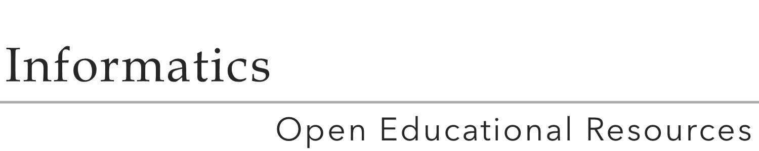 Informatics Open Educational Resources