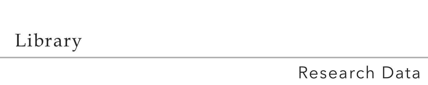 Library Research Data