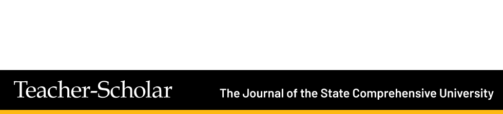 Teacher-Scholar: The Journal of the State Comprehensive University