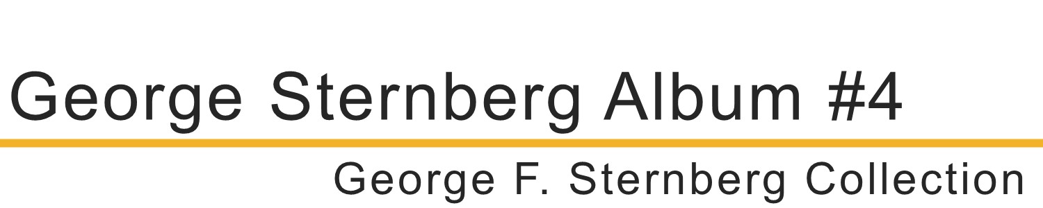 George Sternberg Album #4