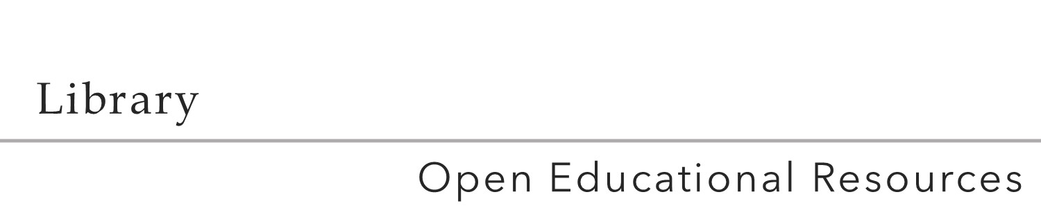 Library Open Educational Resources