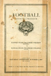 Kansas State Teachers College of Emporia Versus Kansas State Teachers College of Hays Football Program - October 6, 1928