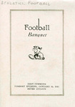 Football Banquet - January 13, 1931