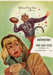 Southwestern Versus Fort Hays State Football Program - October 1, 1949 by Fort Hays Kansas State College