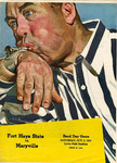 Fort Hays State Versus Maryville Football Program - October 2, 1954