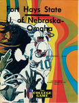 Fort Hays State Versus University of Nebraska, Omaha Football Program - October 28, 1972