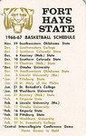 Fort Hays State vs. Pittsburg State Official Program by Fort Hays Kansas State College