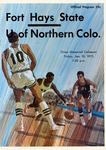 Fort Hays State - U of Northern Colorado Official Program by Fort Hays Kansas State College