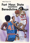 Fort Hays State - Benedictine College Official Program by Fort Hays Kansas State College