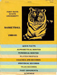 Tiger Basketball 1980-81 by Fort Hays State University