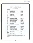 Tiger Basketball 1981-82 by Fort Hays State University