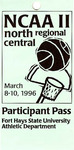 1996-97 Basketball Schedule