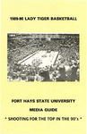 1989-90 Lady Tiger Basketball - Media Guide by Fort Hays State University