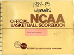 Official NCAA Basketball Scorebook - 1984-85 Women's Basketball by Fort Hays State University