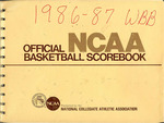 Official NCAA Basketball Scorebook - 1986-87 Women's Basketball by Fort Hays State University