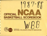 Official NCAA Basketball Scorebook - 1987-88 Women's Basketball by Fort Hays State University
