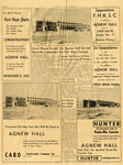 Newspaper Spread Dedicated to Angew Hall Announcements