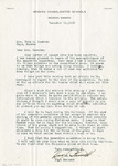 Letter to Mrs. Nita M. Landrum, Discussing the Committee Meetings
