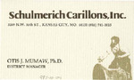 Schulmerich Carillons Inc. Business Card
