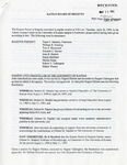 Minutes of Kansas Board of Regents Meeting, April 20, 1995