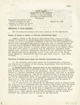 Memorandum to Field Officers by United States Department of the Interior, Office of National Parks
