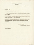 Memorandum for the Director of the National Park Service by United States Department of the Interior, Office of National Parks