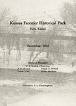 Kansas Frontier Historical Park Progress and Development Pamphlet