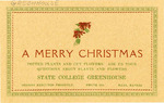 Christmas Card from the Greenhouse by Fort Hays Kansas State College