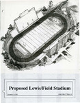 Drawing of Proposed Lewis Field Stadium