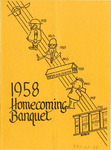 1958 Homecoming Banquet Program by Fort Hays Kansas State College