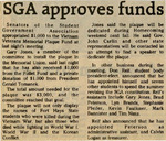 Student Government Association Approves Funds