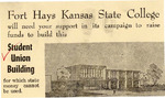 Fund Drive Advertisement by Fort Hays Kansas State College