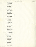 List of Faculty Members, Alumni, and Staff