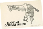 Egyptian Gourmet Dinner Event Menu