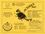 October 1987 - Memorial Union Flyer