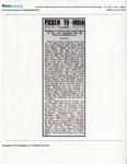 Photocopy of Newspaper Clipping