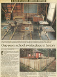 Newspaper Clippings Covering One-Room Schoolhouses