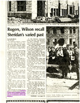 Rogers, Wilson Recall Sheridan's Varied Past by Alan Wilds