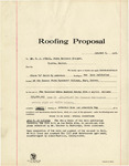 Roofing Proposal - Completed by Fort Hays Kansas State College