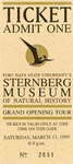 Grand Opening Tour Admission Ticket