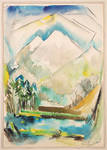 Towering Peaks by Mabel Vandiver 1886-1991
