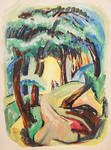 Woodland Path by Mabel Vandiver 1886-1991