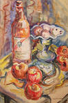 Still Life with Fruit #2 by Mabel Vandiver 1886-1991