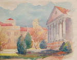 Picken Hall #2 by Mabel Vandiver 1886-1991